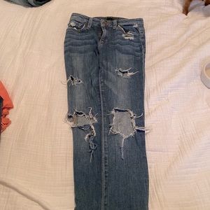 Joes distressed jeans